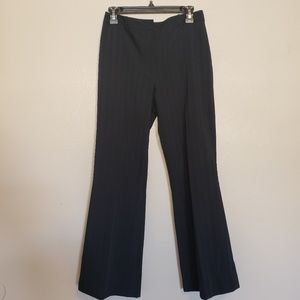 Sz 6 Antonio Melani black striped dress pants
